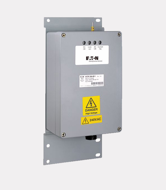 ACR Series (250W) DC-AC Inverters. Rail Power products by Eaton offered by Patlon in Canada.
