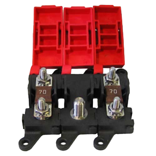 Series LMI (Configurative AMI fuse holder system), Low-Voltage Power Distribution from Eaton offered by Patlon